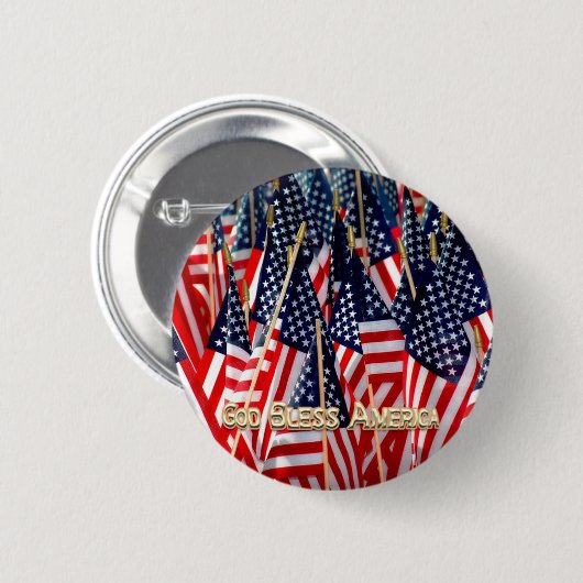 Amerikaanse Button (Voorkant /achterkant)