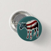 Amerikaanse Button (Voorkant /achterkant)