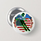 Amerikaanse BUTTON (Voorkant /achterkant)