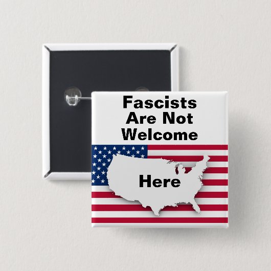 Amerikaanse Button (Voorkant /achterkant)