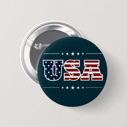 Amerikaanse Button (Voorkant /achterkant)