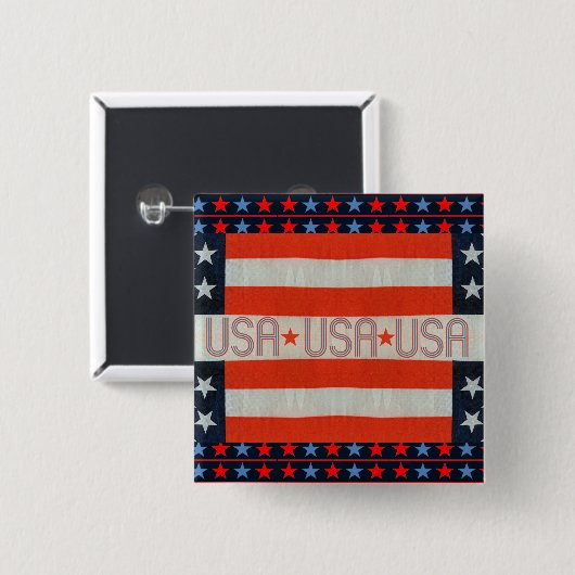 Amerikaanse Button (Voorkant /achterkant)