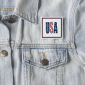 Amerikaanse Button voor sterren en staven (In situ)