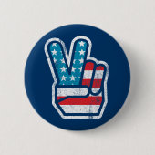 Amerikaanse Button voor Vrede (Voorkant)