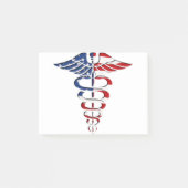 Amerikaanse Caduceus Post-it® Notes (Voorkant)