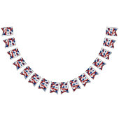 Amerikaanse Camo Juli 4de Glitter Vlaggetjes (Alle)