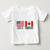 Amerikaanse Canadese T-Shirt (Voorkant)