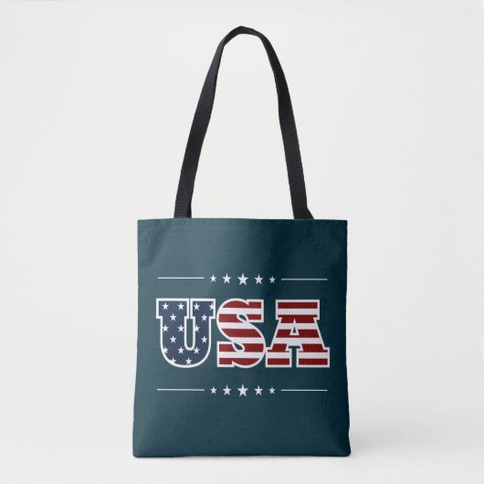 Amerikaanse Canvas tas (Voorkant)