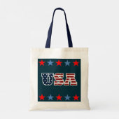 Amerikaanse Canvas tas (Achterkant)