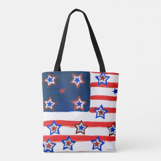 Amerikaanse Canvas tas (Achterkant)