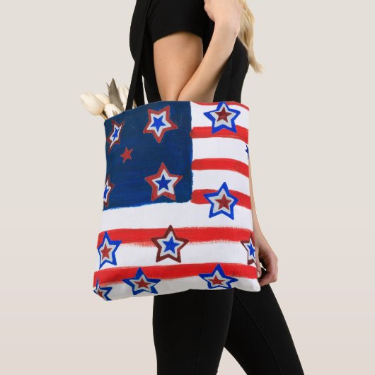 Amerikaanse Canvas tas (Dichtbij)