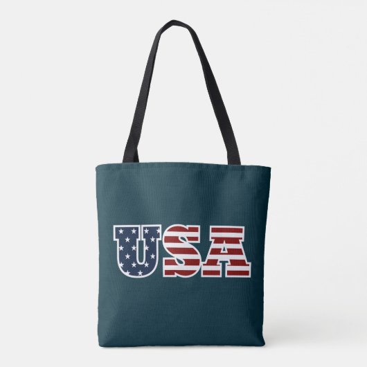 Amerikaanse Canvas tas (Achterkant)