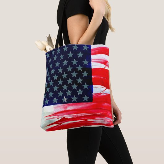 Amerikaanse Canvas tas (Dichtbij)