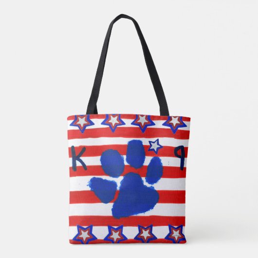 Amerikaanse Canvas tas (Achterkant)