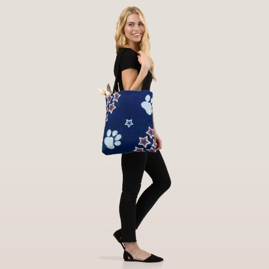 Amerikaanse Canvas tas (Op model)