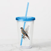 Amerikaanse cartoon acryl drinkbeker (Achterkant)