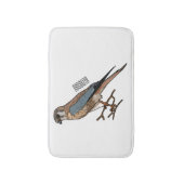 Amerikaanse cartoon badmat (Voorkant Verticaal)