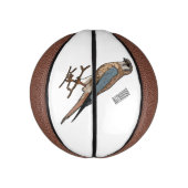 Amerikaanse cartoon basketbal (Verticaal)