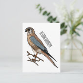 Amerikaanse cartoon briefkaart (Staand voorkant)