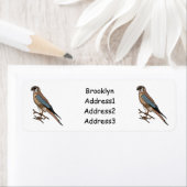 Amerikaanse cartoon etiket (Insitu)