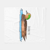 Amerikaanse cartoon fleece deken (Voorkant (Horizontaal))