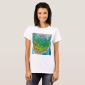 Amerikaanse Cartoon Map T-shirt (Voorkant volledig)