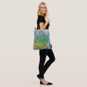 Amerikaanse Cartoon Map Tote Bag (Op model)