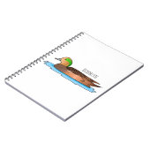Amerikaanse cartoon notitieboek (Linkerzijde)