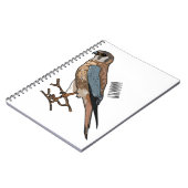 Amerikaanse cartoon notitieboek (Linkerzijde)