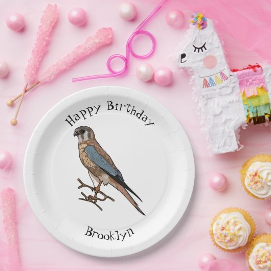 Amerikaanse cartoon papieren bordje (Feest)