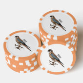 Amerikaanse cartoon poker chips (Opstapeling)