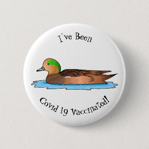 Amerikaanse cartoon ronde button 5,7 cm