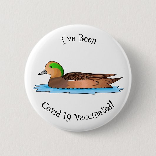 Amerikaanse cartoon ronde button 5,7 cm (Voorkant)