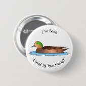 Amerikaanse cartoon ronde button 5,7 cm (Voorkant /achterkant)