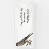 Amerikaanse cartoon spandoek (Verticaal)