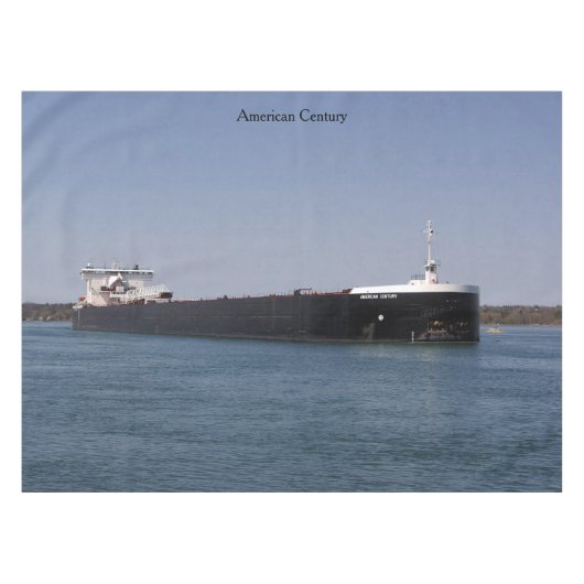 Amerikaanse Century tafelkleed (Voorkant (Horizontaal))