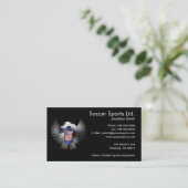 Amerikaanse champions visitekaartje (Staand voorkant)