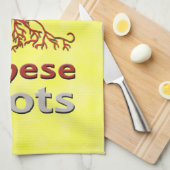 Amerikaanse Chinese wortels Theedoek (Quarter Fold)