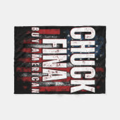 Amerikaanse Chuck China Trade Liberation Day kopen Fleece Deken (Voorkant (Horizontaal))