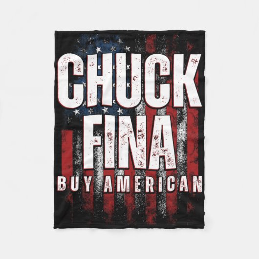 Amerikaanse Chuck China Trade Liberation Day kopen Fleece Deken (Voorkant)