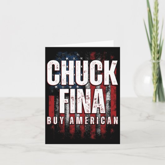 Amerikaanse Chuck China Trade Liberation Day kopen Kaart (Voorkant)