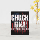 Amerikaanse Chuck China Trade Liberation Day kopen Kaart (Gele Bloem)