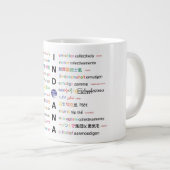 Amerikaanse cirkel - talen van Indiana Grote Koffiekop (Voorkant rechts)