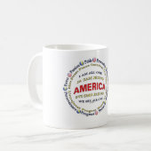 Amerikaanse cirkels - Bosnisch Koffiemok (Voorkant links)