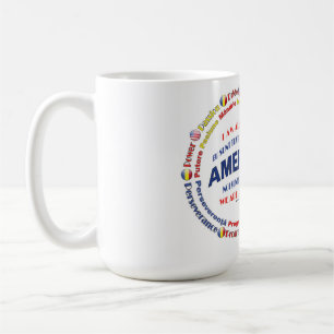 Amerikaanse cirkels - Roemeens  Koffiemok