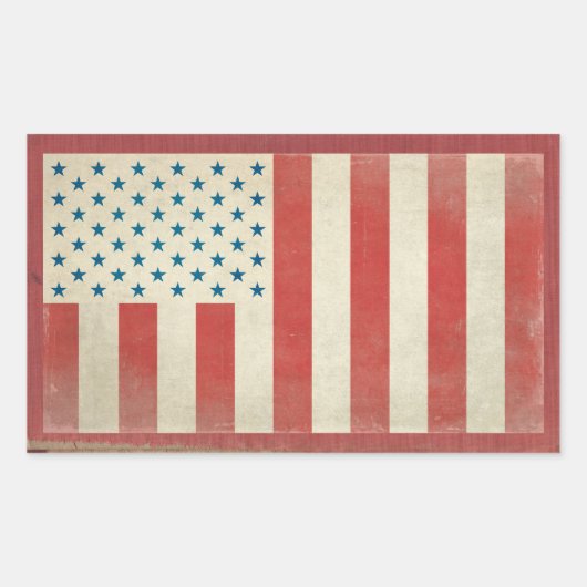 Amerikaanse civiele vlag  Stickers (Voorkant)