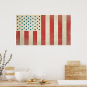 Amerikaanse civiele vlag van Peace Print (Keuken)