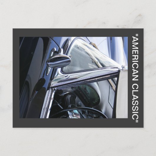 "AMERIKAANSE CLASSIC" BRIEFKAART (Voorkant)