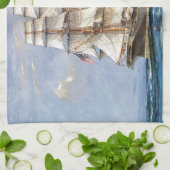 Amerikaanse Clipper Sovereign of the Zeeen Theedoek (Gevouwen)