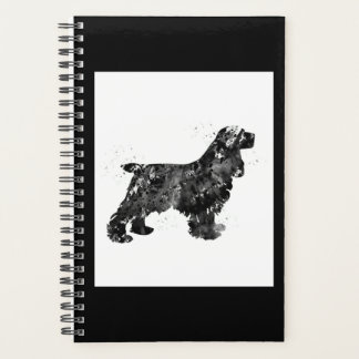 Amerikaanse Cocker Spaniel Art Waterverf Cute Dog Planner
